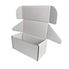 8x4x4" WHITE SHIPPING BOXES CARDBOARD POSTAL MAILING GIFT PACKET SMALL