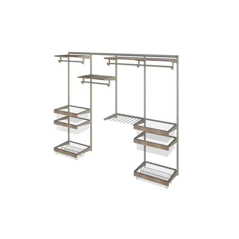 Closet Culture by Knape & Vogt 23 in. Champagne Nickel