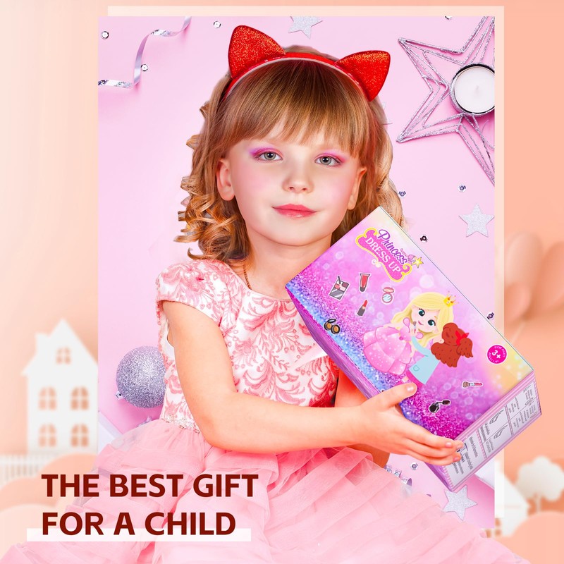 Kids Makeup Sets for Girls - Washable Makeup Toys with