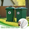 5 Pair Recycle Stickers for Trash Bins, Recycling Sticker Can