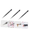 jojofuny Quality Material Nail Tweezers 3pcs Rhinestone Picker Tool for