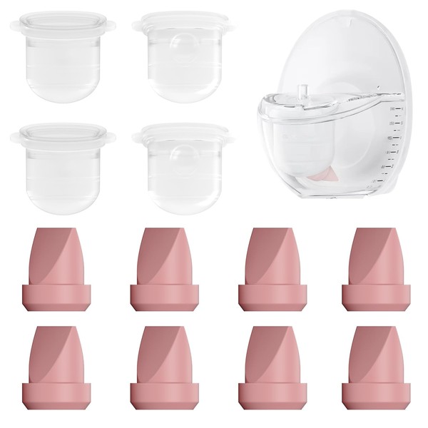 12PC M6 Breast Pump Replacement Accessories, Including 8pcs Duckbill Valve