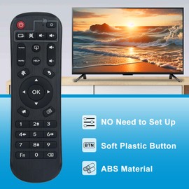 VINABTY New Replacement Remote Control Applicable For A95X F2 F3 F4 R3 R5 Air Slim Max+ Max Plus TV Box X88 PRO Mini 20 S 10 T, also Compatible with Android Rupa Smart TV Box