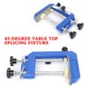 45°Miter Clamp, Countertop Seam Splicing Fixture Granite Marble Stone Glue