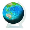 やのまん(Yanoman) 540ピース ジグソーパズル 3D球体パズル 地球儀 ブルーアースII (直径約22.9cm) 2003-502 ピース請求はがき 台座