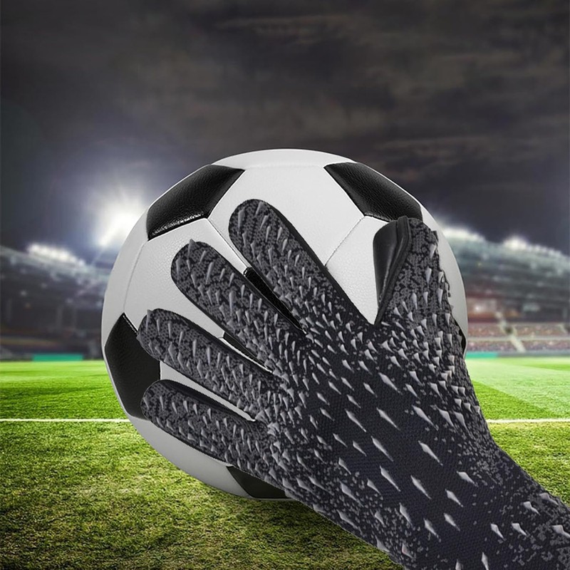 Aaivnmd Goalkeeper Gloves Children, Boys Training Gloves, Double Protection, Strong