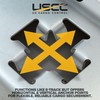 US Cargo Control X Track Rail, 2 FT Galvanized X-Track