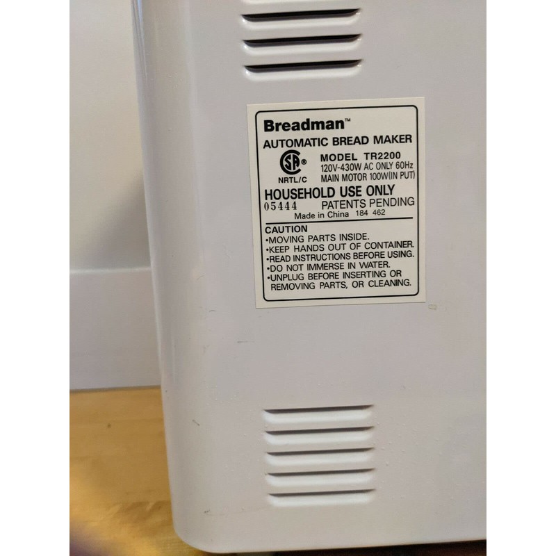 Heavy Duty Pan Seal Kit for Breadman Bread Maker Models