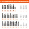 VANQUISH 41 Piece Magnetic Ratchet Screwdriver Set with Storage Case