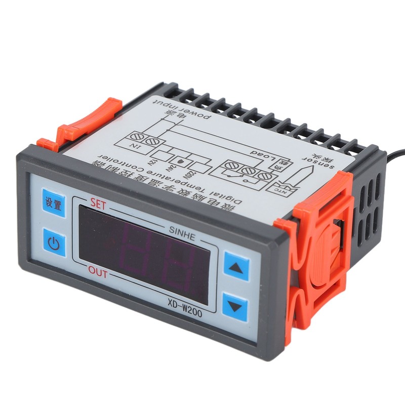 Digital Temperature Controller Intelligent Heating Cooling Control Switch for Homebrewing