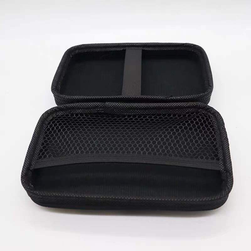 2.5 Inch External Hard Drive Case Shockproof Hard Shell Black
