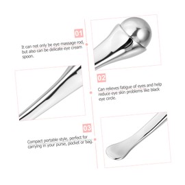 Mikinona Facial Massager Eye Massager Travel Size Beauty Facial Stick Mask Spoon Massage Spoon