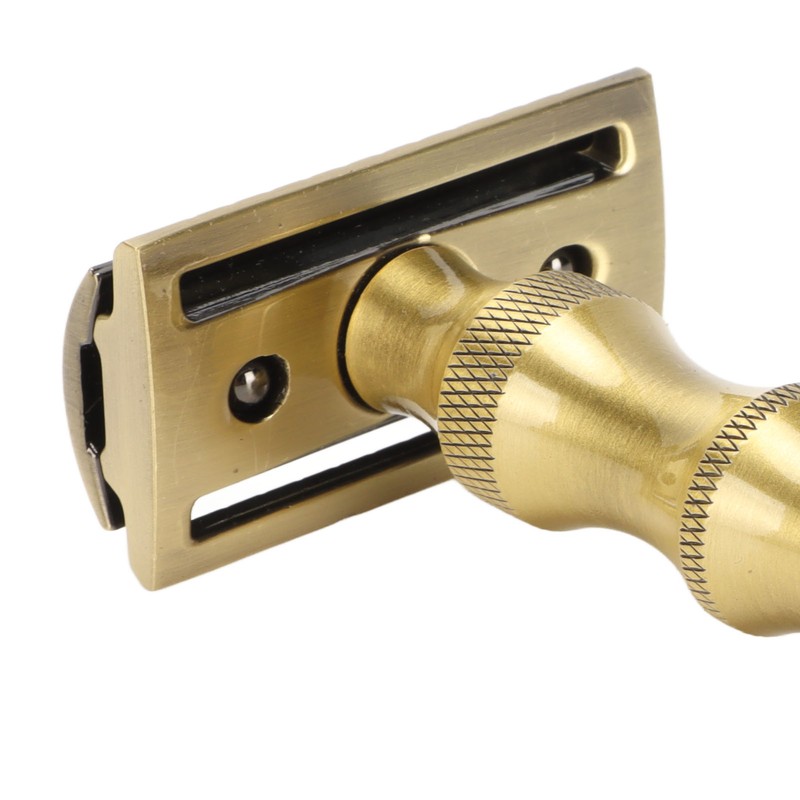 Manual Beard Trimmer Double Edge Replaceable Blades Prevent Slip Safe