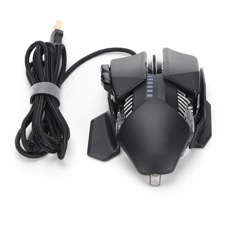 Gaming Mice Adjustable Shape Mechanical Mouse Office Game Dual Mode