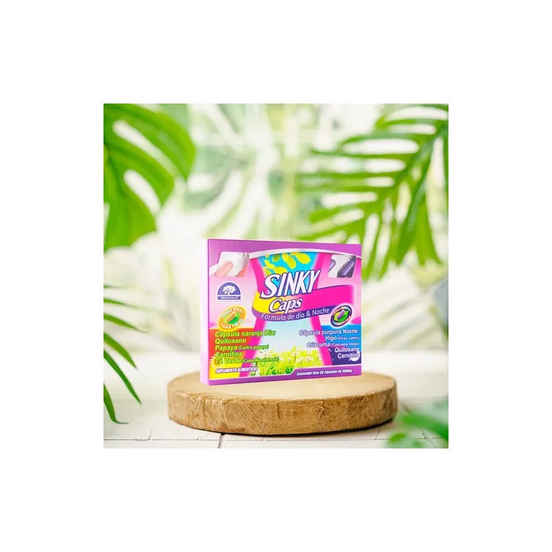 Suplemento En Cápsula Sinky Caps Carnitina X 500g