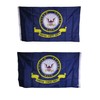 AES 3x5 U.S. Navy Emblem Heavy Duty Polyester Nylon 200D