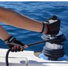 Sailing gloves back side Spandex, coated palms,with Kevlar reinforced fingers