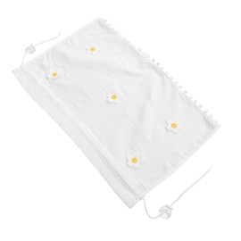 GRIRIW Car Window Cover Daisy Design Side Window Sun Shade UV Protection Easy Installation Reduces Noise Enhances Privacy for Automotive Interior Comfort