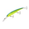 BANDIT LURES BDTWBD236 Walleye Deep Trolling Plug 4.75", 5/8oz Chartreuse/Blue