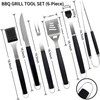 Supernal Heavy Duty Grill Tools Set with Extra Thick Stainless