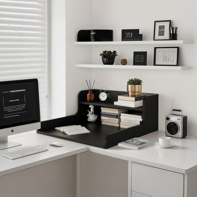 Washer Dryer Countertop 2 Tier 28 inches Wide, Laundry Shelf