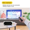 M24 Mini Portable Projector Multifunction 360 Degree Surround Sound Home