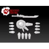 Red Dog Minis Sword Commander Bits - compatible with 40k