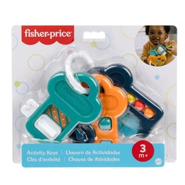 Fisher-Price Juguete para Bebés Llavero de Actividades para bebés de 3 Meses en adelante