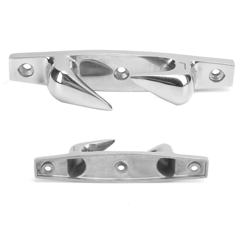 118mm/4.6in Bow Chock Stainless Steel Hollow Fairlead Anchoring Mooring Cleats