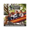 Brazilian Double Hammock With Tree Straps,Extra Large 240x160cm,2 Persons Hammock