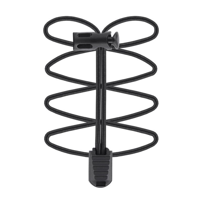 36Pack Elastic Cord End Locks, 12.2x20mm Plastic Cord Clamps for
