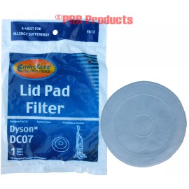 Envirocare Dyson DC07 DC14 918980-01 Lid Pad Post Motor Filter vacuum SC-10-2302-03 - 2 Filter Felt Post Motor DC14 Envirocare Part #613