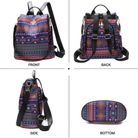 shepretty Backpacks Anti Theft Women Travel Rucksack Shoulder Bag,AAAA.