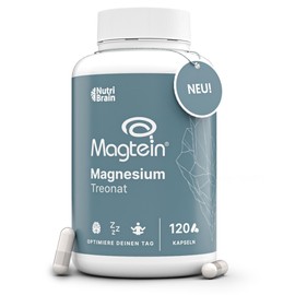 Magnesium L-Threonate with Magtein, High Dose 2000 mg, Laboratory Tested, Maximum Intake, 120 Capsules, Memory, Focus, Deep Sleep
