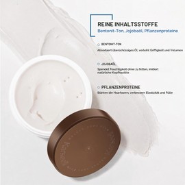 Karseell Hair Clay Matt - Strong Styling for Volume & Texture, Without Shine, for Short & Thick Hair, 100 g