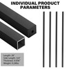 HTWAVE 51 Pack 26" Deck Balusters, Aluminum Balusters for Deck