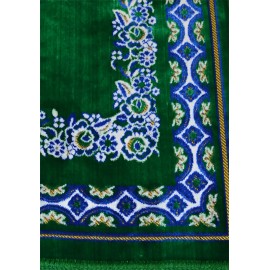 Prayer Rug Carpet Islamic Muslim Salah Meditation Mat Turkish Plush Portable
