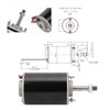 High Torque DC Motor 12 V/24 V Permanent Magnet Motor
