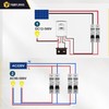 YQBYJING DC Circuit Breaker 25 Amp Solar Panel Disconnect Switch