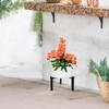 DDPow Three Legs Adjustable Metal Plant Stand for 5"-10" Plant