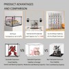 Acrylic Display Case, Transparent Stackable Display Case, Collector's Display Case