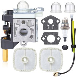 HOODELL SRM-210 GT-200R Carburetor Kit for Echo SRM-230 HC-150 PE-200 PPF-210 PAS-230 Carb, with Primer Bulb Air Filter for String Hedge Trimmer Edger