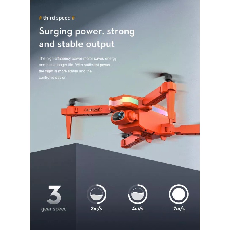 Pmarket Mini Drone Xt8 Frame Rc Plegable Wifi Control De