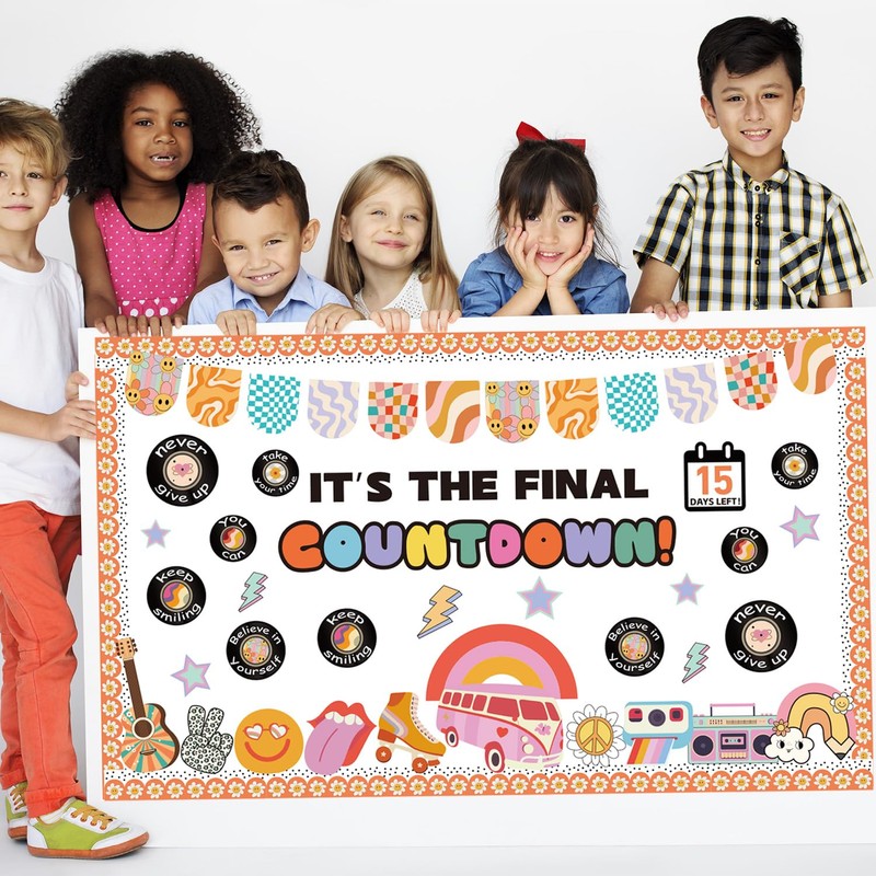 End of The Year Bulletin Board Decorations Set Graduation Classroom