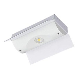 Panasonic NNLG01517 Same Section, Separate Power Supply, LED Emergency Lighting Fixture, With Reflective Shade Type, For Low to Medium Ceilings, White