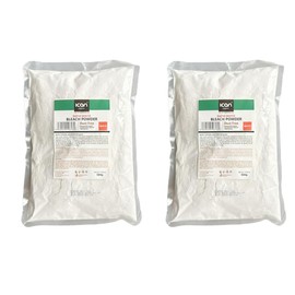 ican London Dust Free Rapid White Powder Bleach Hair Lightener 2 x 500gram Packet ( 1kg)