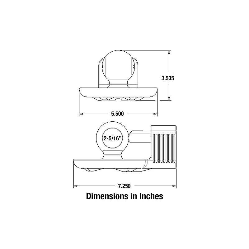 Master Lock 378DAT Trailer Coupler Lock, 2-5/16-Inch