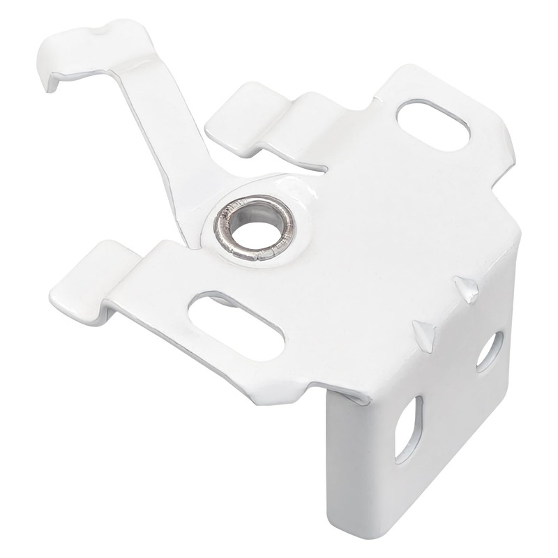 8 PCS White Roman Blind Brackets for 25mm Top Rail
