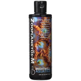 Brightwell Aquatics Zooplanktos-M - Zooplankton Food Supplement for Marine and Reef Aquariums