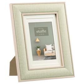HAKUBA AMZFWETF-GR 4977187004021 Photo Frame, Etoff, L/KG (Postcard), 2L Size, AZ Green, Wooden Picture Frame, Includes Stand and Hanging Strap, 3 Sizes